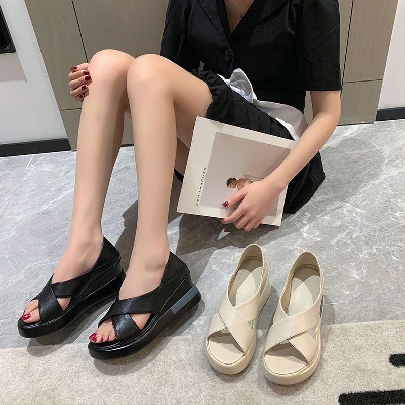 【NONAME】ウェッジヒールパンプス　サンダル24㎝【未使用級】週末SALE中 SFW｜7.5cmヒール ワンピース セットアップ 旅行 ウェッジヒール
