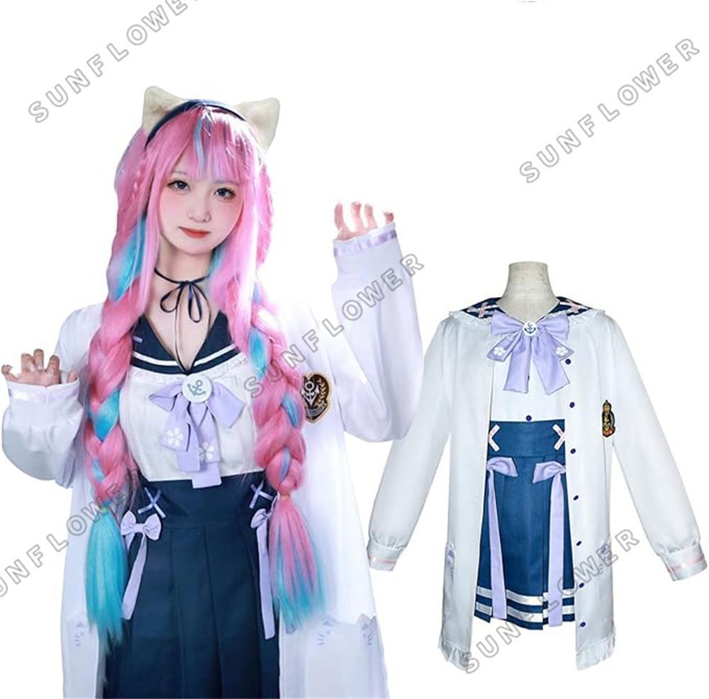 湊あくあ セーラー VTuber コスプレ バーチャルライバー 湊あくあ セーラー VTuber コスプレ バーチャルライバー