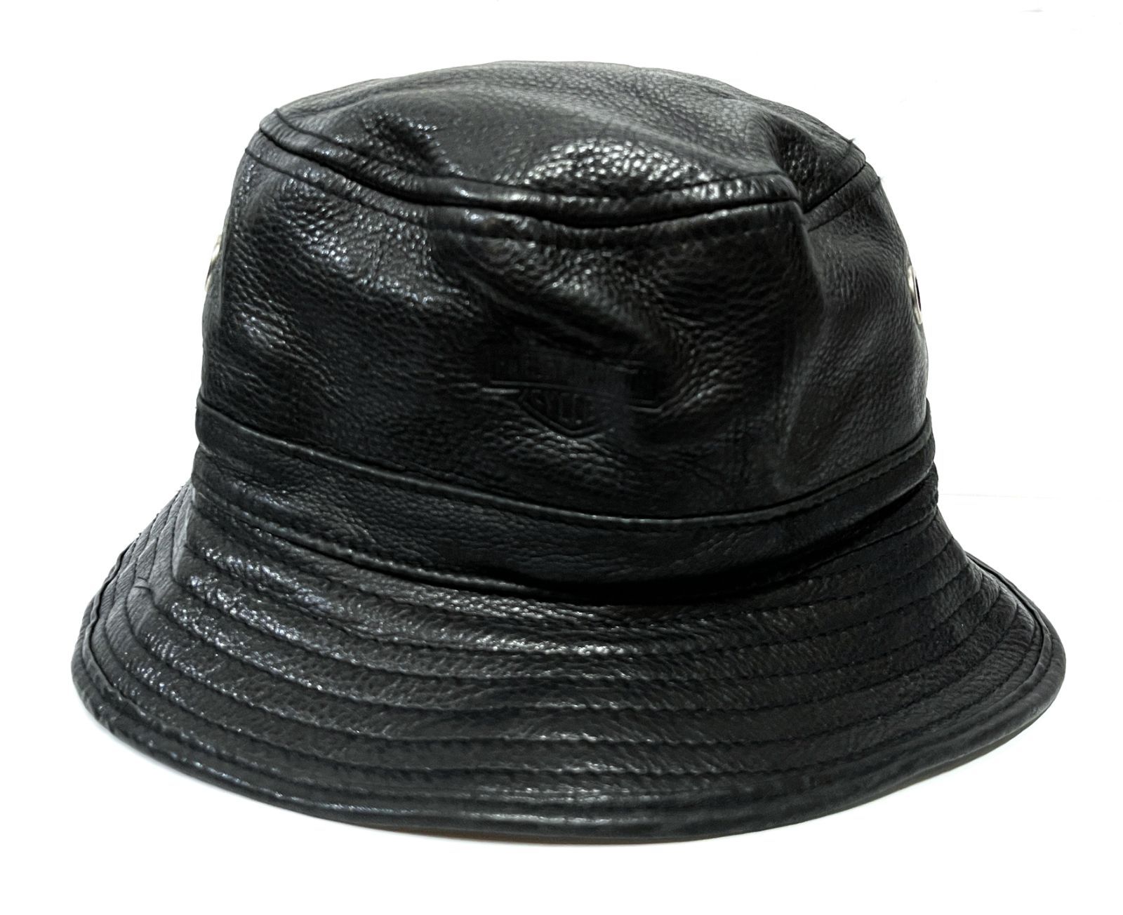 HARLEY DAVIDSON｜ハーレーダビッドソン レザーバケットハット 帽子