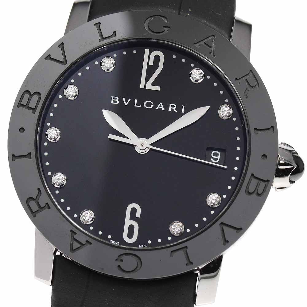 最新の ブルガリ BVLGARI BBL37SC ブルガリブルガリ 9Pダイヤ デイト