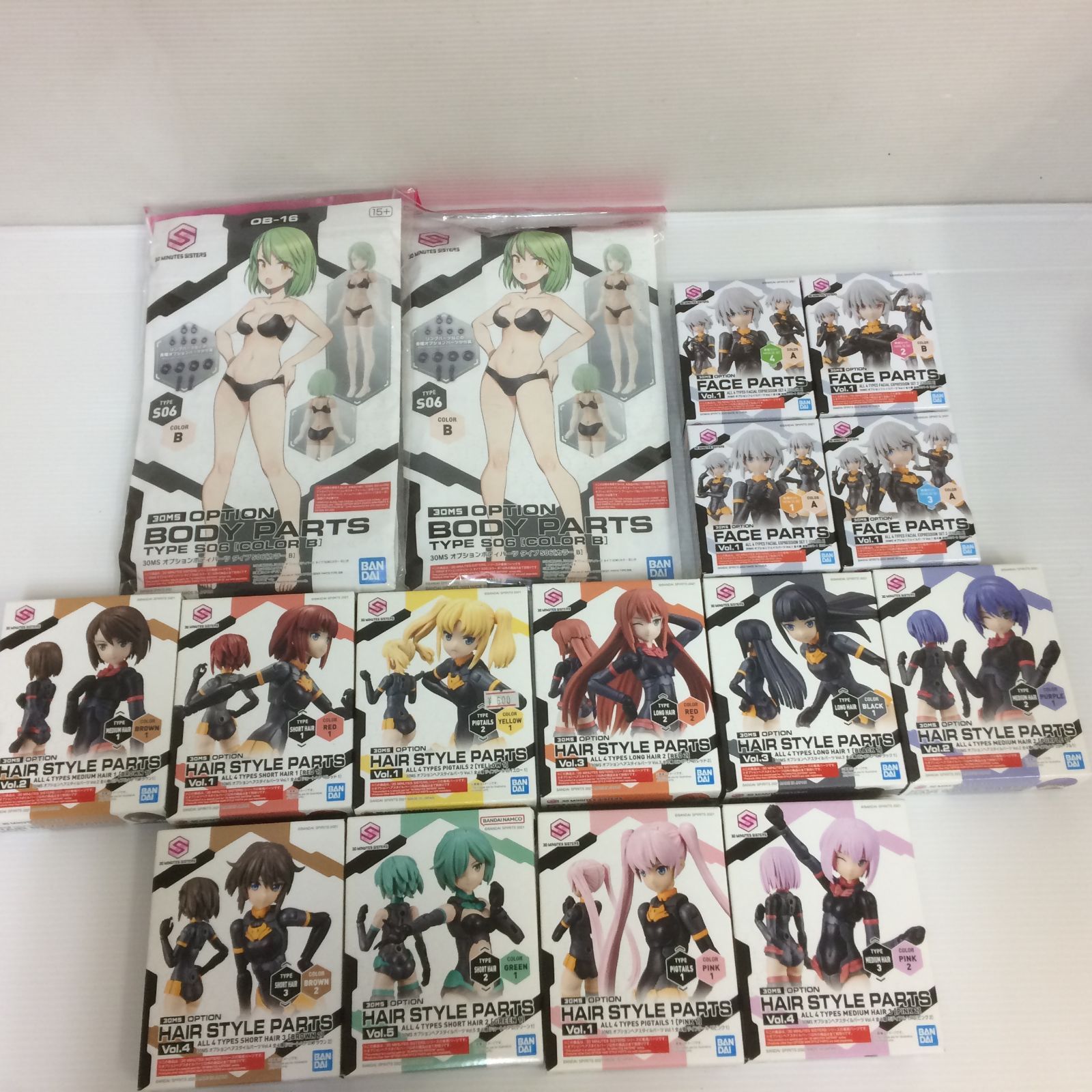 30MS まとめ売り 30MS オプションボディパーツ&パーツセットまとめ売り17点セット