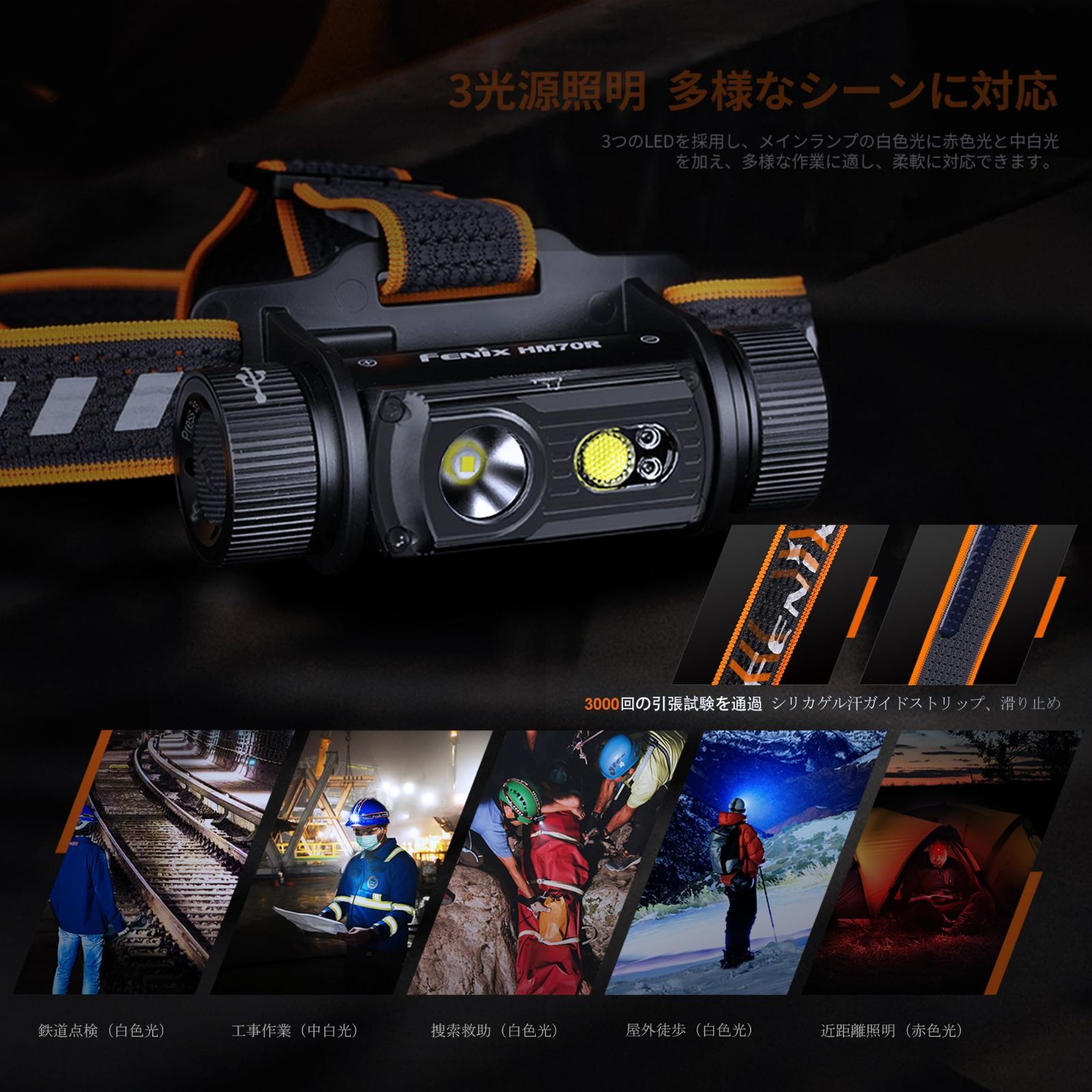 ランニングライト LED