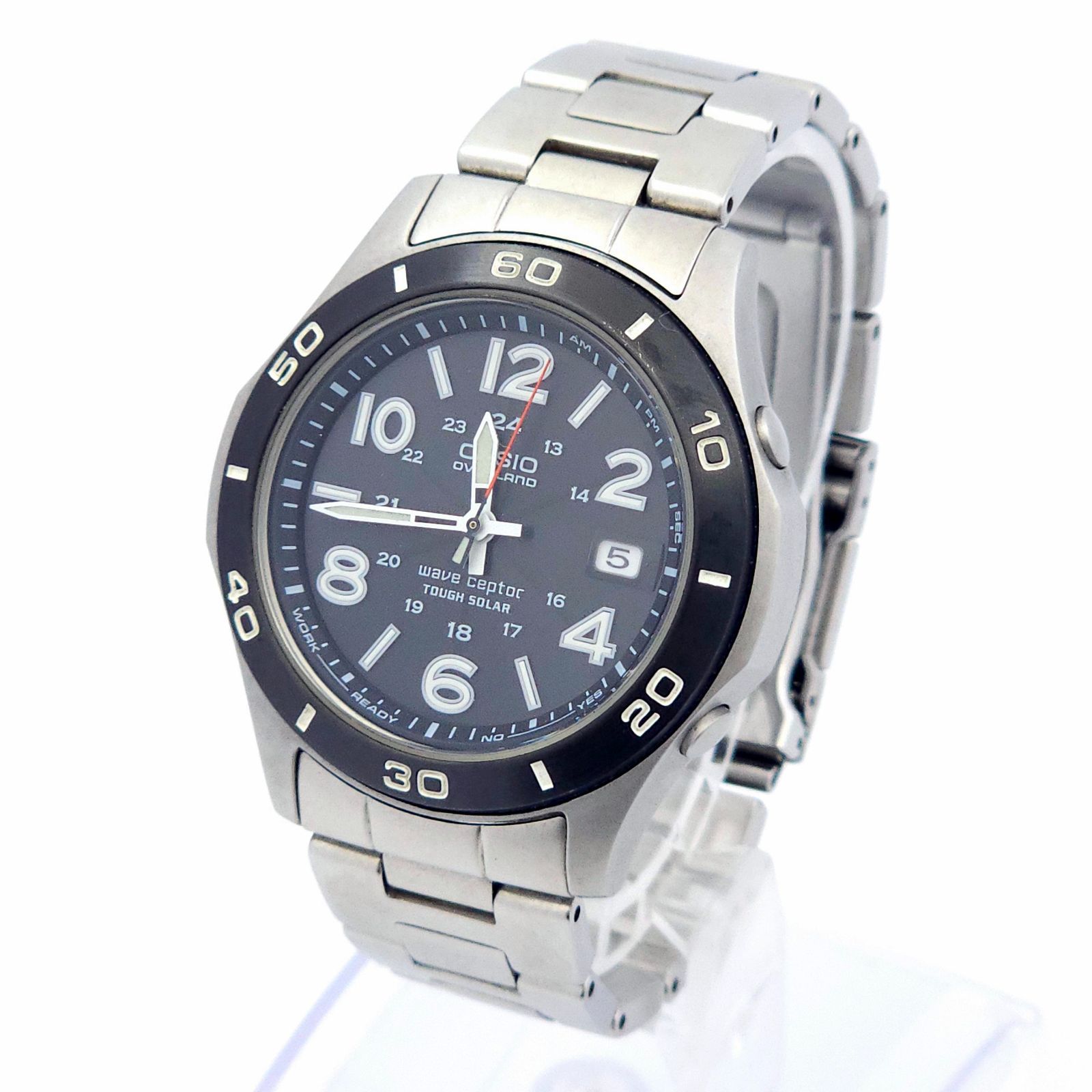 CASIO カシオ オーバーランド OVW-110 ソーラー電波 動作品 ☆良品 CASIO カシオ オーバーランド OVW-110 ソーラー電波 動作品