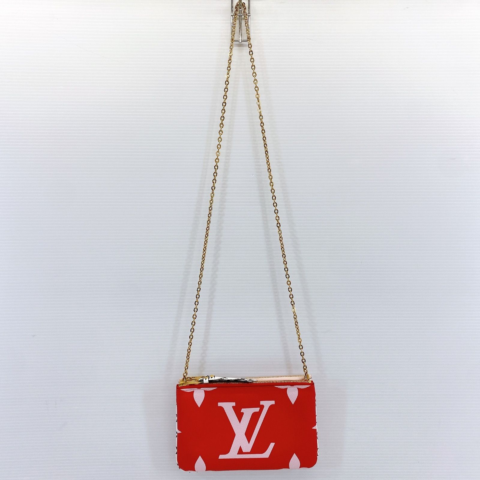 □【良品】LOUIS VUITTON ルイヴィトン ポシェット ドゥーブル