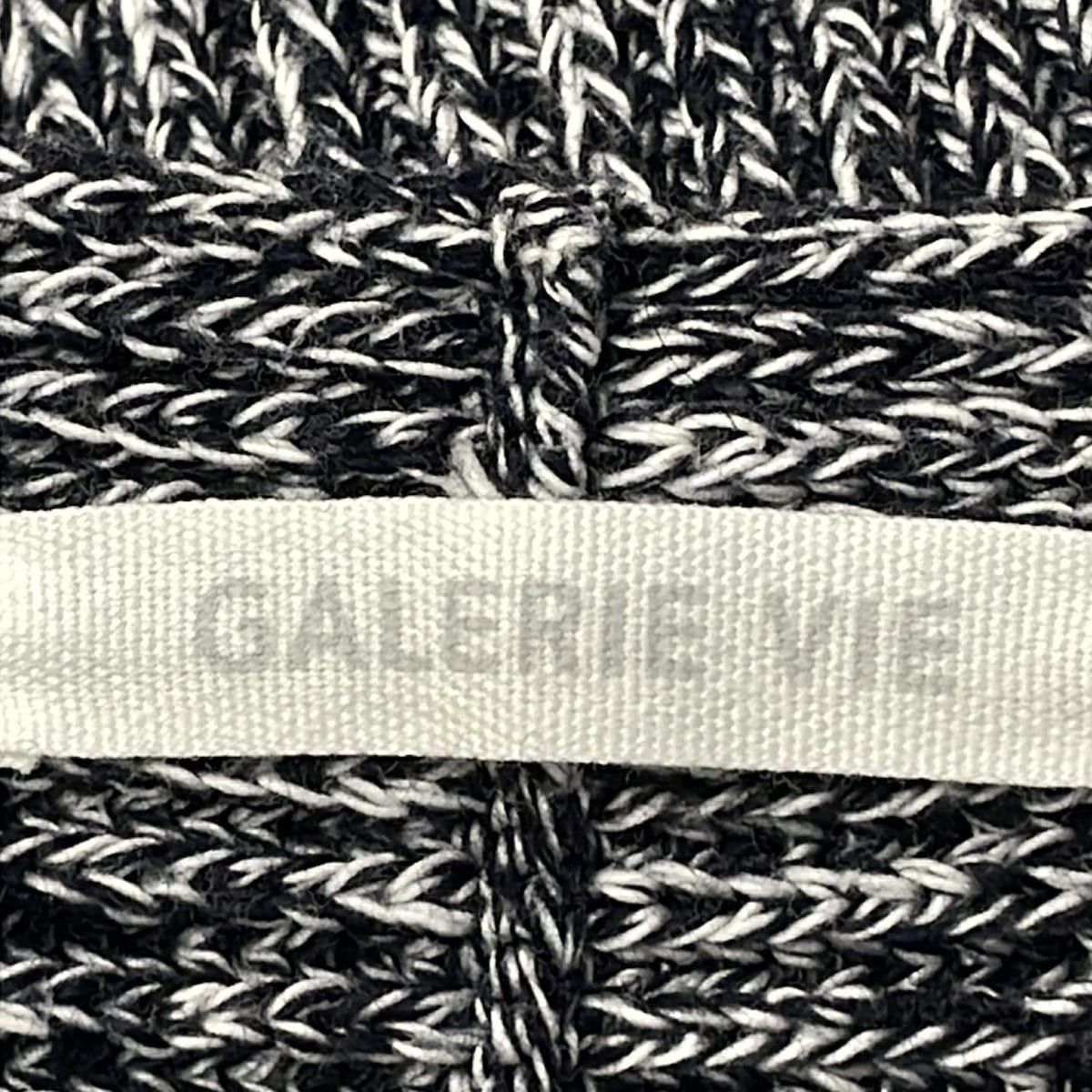 GALERIE VIE(ギャルリーヴィー) 長袖セーター サイズS レディース美品  - ネイビー×白 クルーネック GALERIE VIE(ギャルリーヴィー) 長袖セーター サイズS