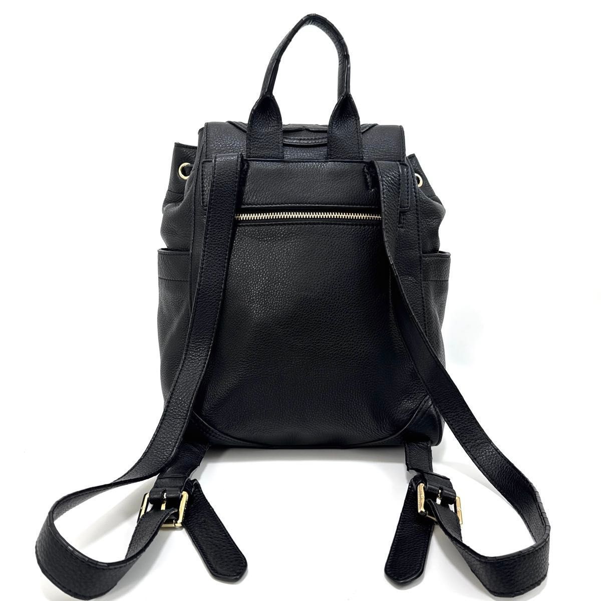 トリーバーチ リュック バックパック レザー 本革 ロゴ キャメル 巾着型 トリーバーチ リュック バックパック レザー 本革 ロゴ キャメル