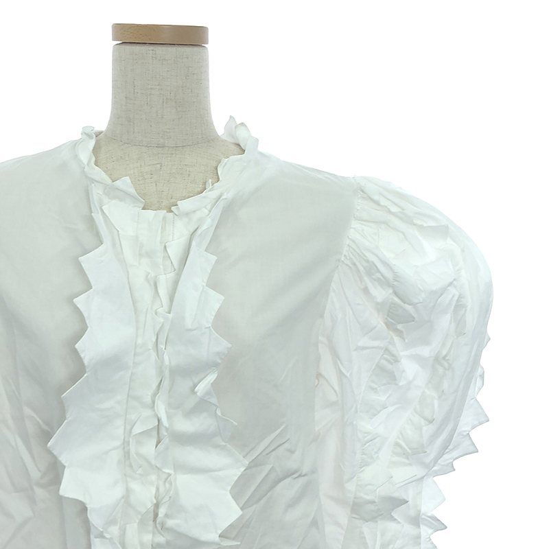 HORROR VACUI ホラーヴァキュイ 長袖 パフスリーブ ブラウス XS