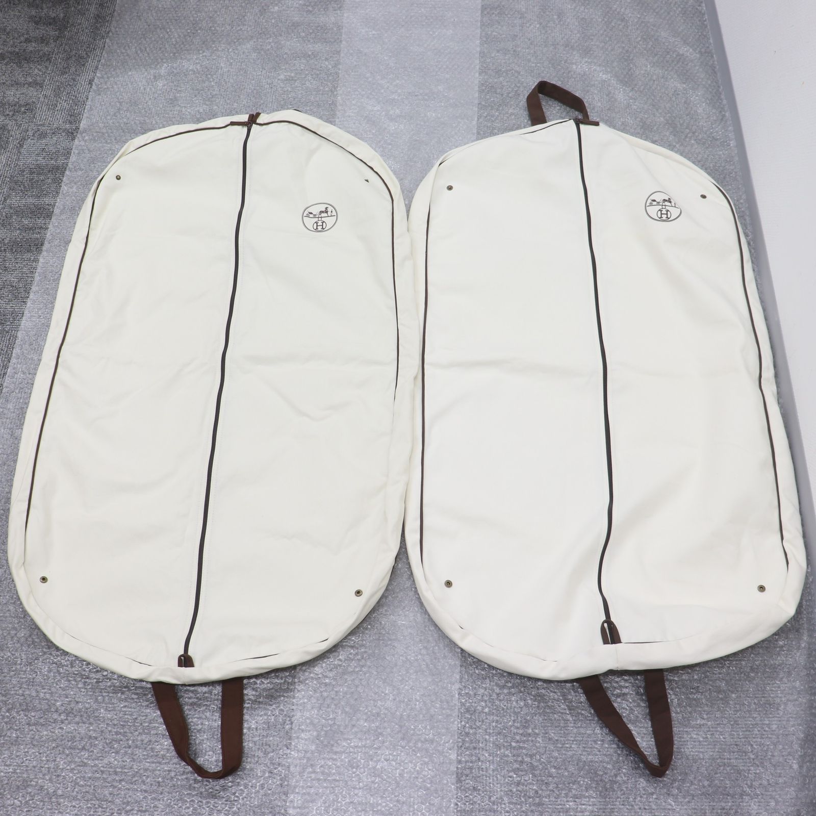 HERMES エルメス スーツ カバー ガーメント 保存袋 キャンバス HERMES エルメス スーツ カバー ガーメント 保存袋 キャンバス