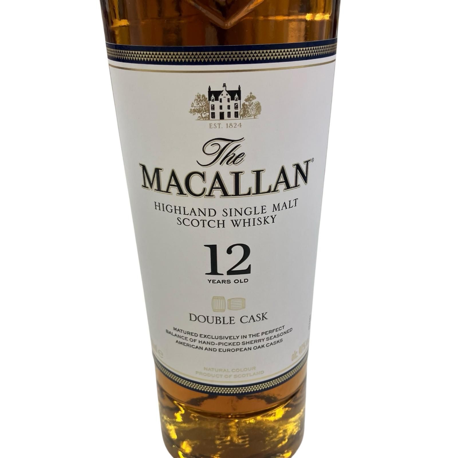 186000 MACALLAN マッカラン 12年 ダブルカスク [241129HM070047]