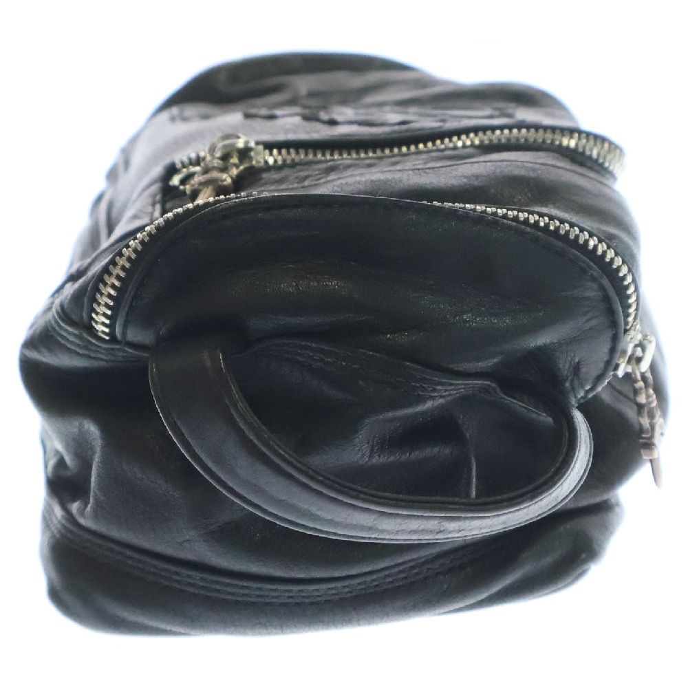 CHROME HEARTS (クロムハーツ) TLTRY DFFL LTHR 3CEME TOILETRY DUFFLE