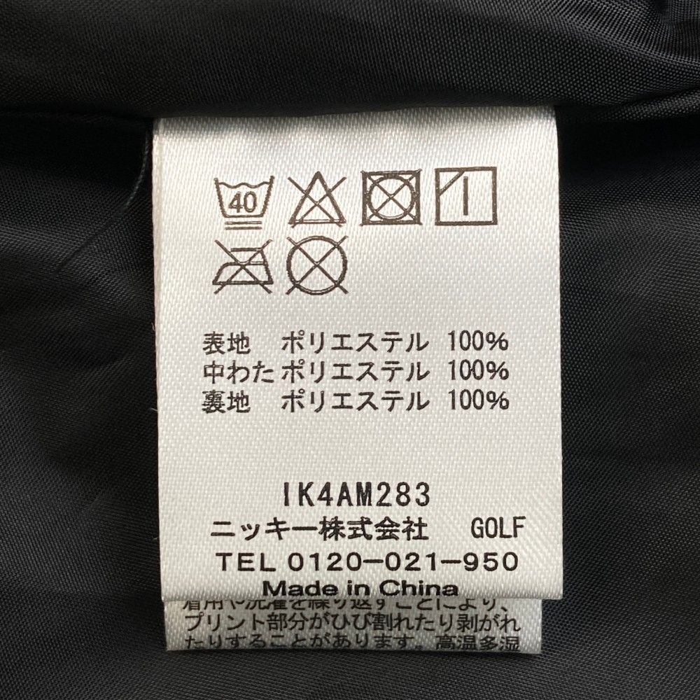 サイズ：L FILA GOLF フィラゴルフ 中綿 ジップジャケット 総柄