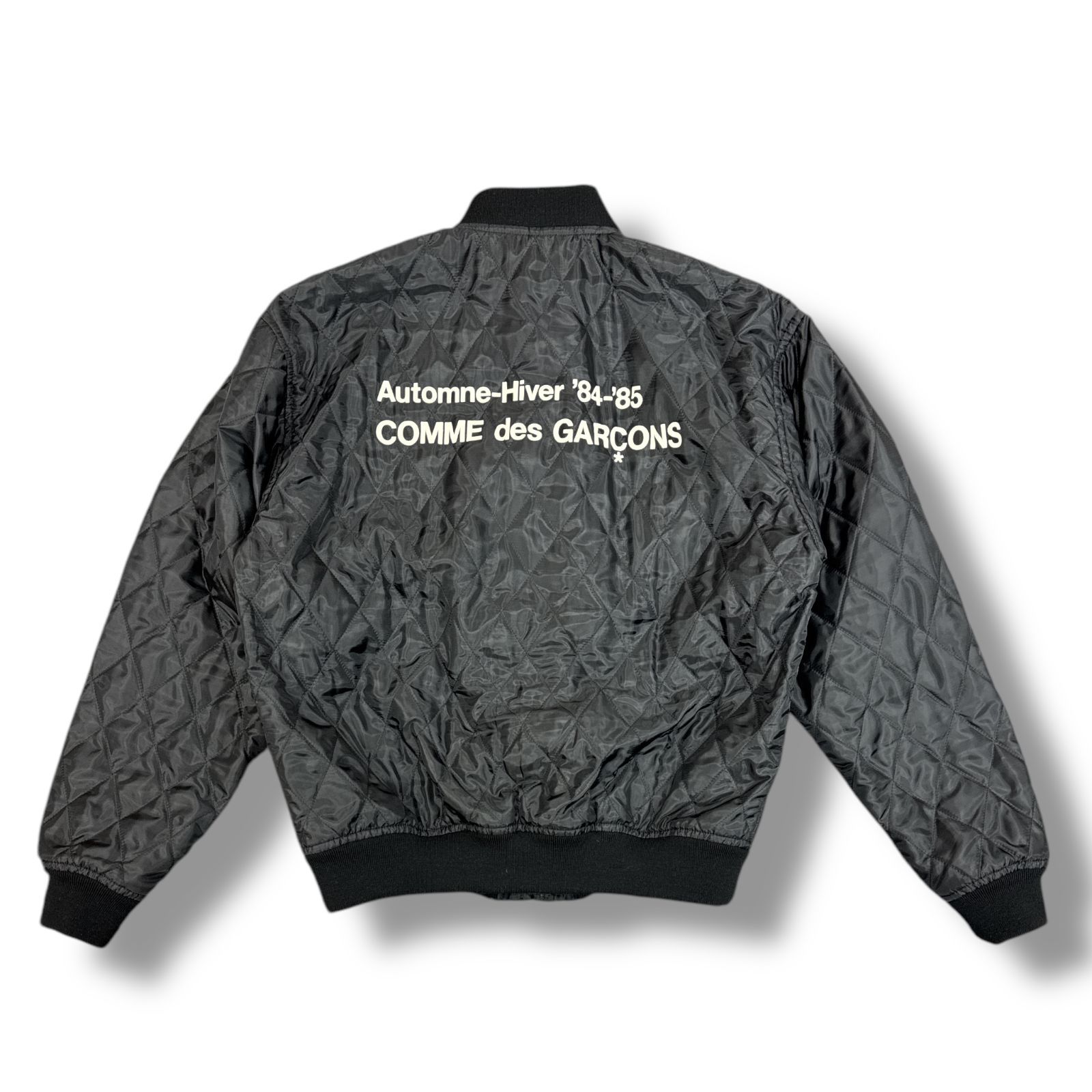 COMME des GARCONS CDG キルティング スタッフ ジャケットブルゾン 