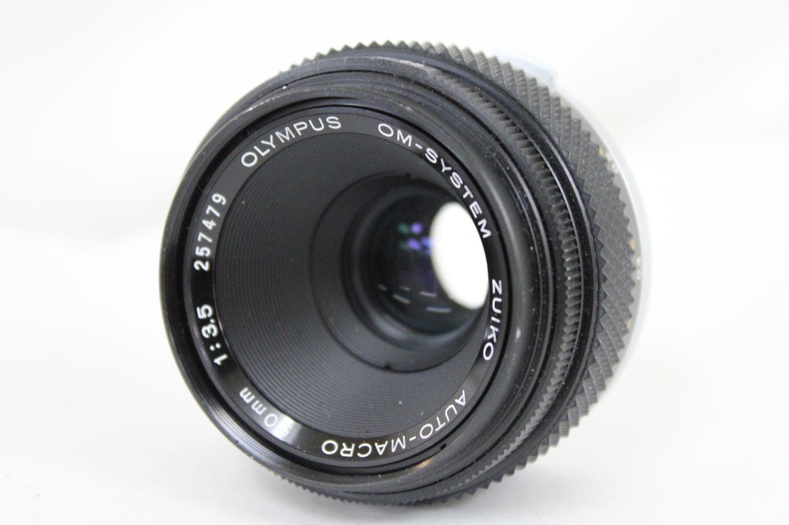 返品保証 オリンパス Olympus Zuiko Auto-Macro 50mm F3.5 レンズ e816