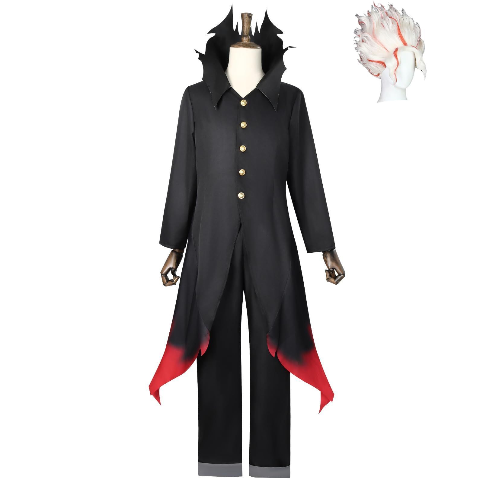 ハロウィン 仮装 セット クリスマス コスチューム ウィッグ付き イベント コスプレ衣装 白鳥愛羅 高倉健 文化祭 綾瀬桃 COSSA