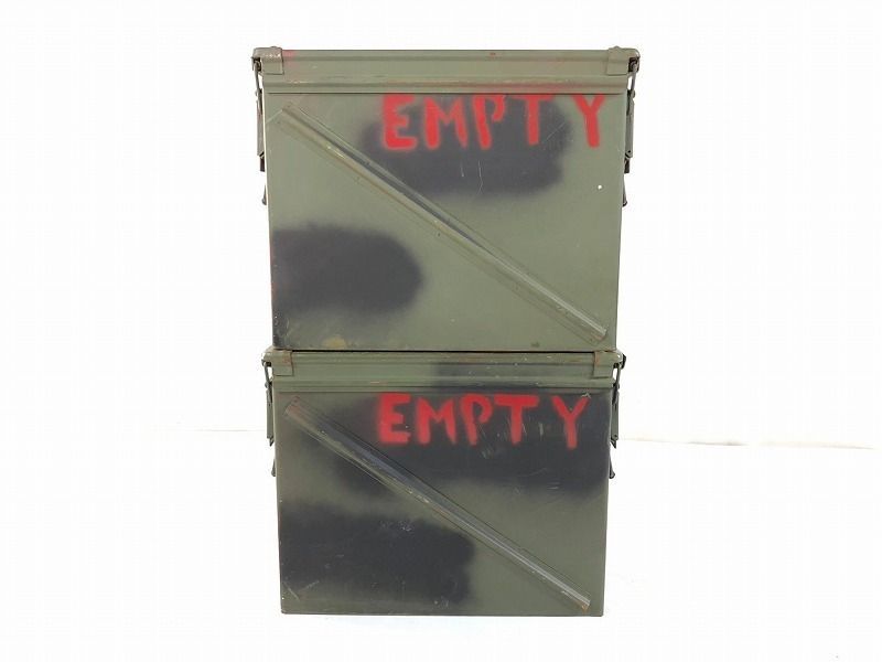 SALE！【米軍放出品】ミリタリー アンモボックス アンモ缶