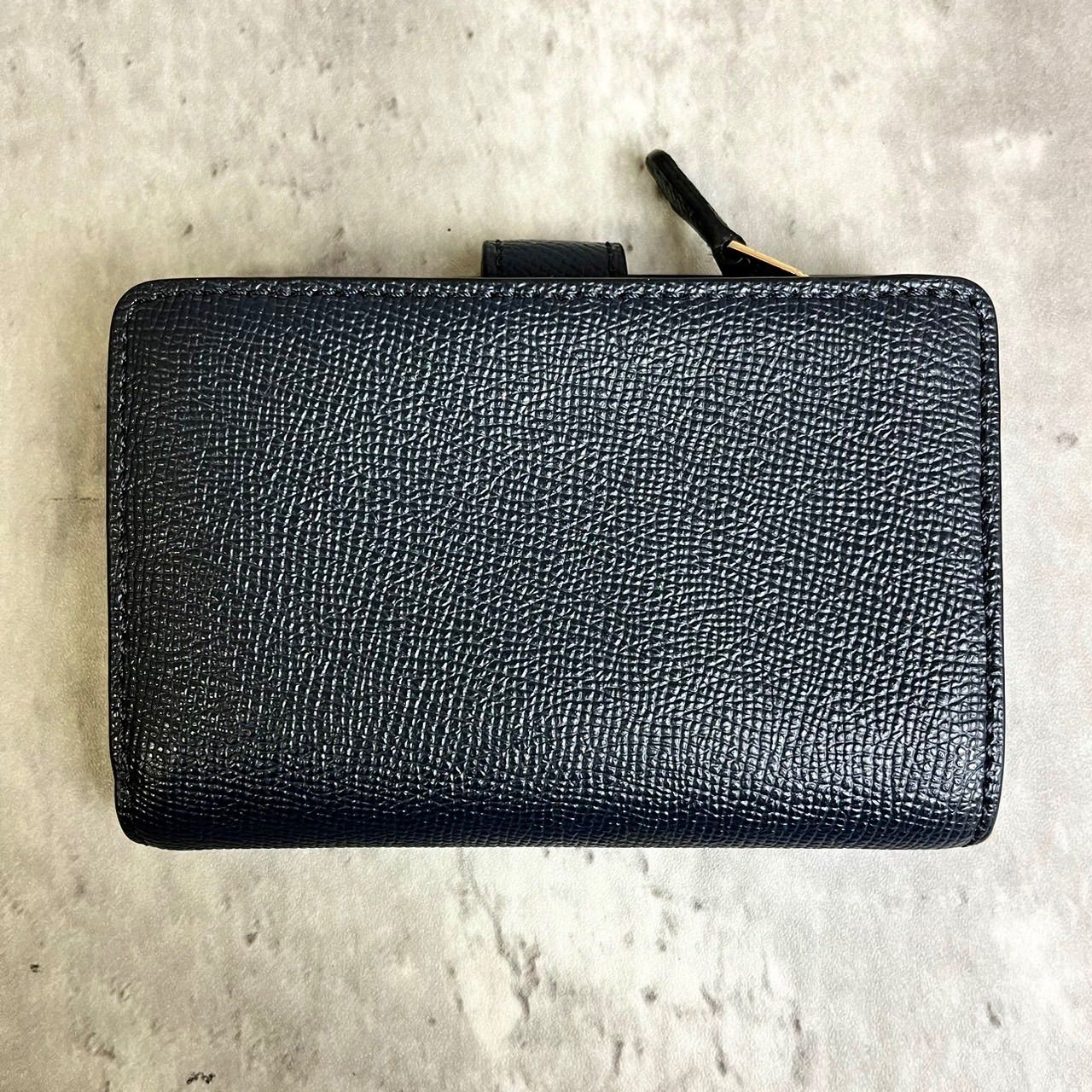 ✨極美品✨ COACH コーチ 二つ折り財布 コンパクトウォレット 馬車金具 