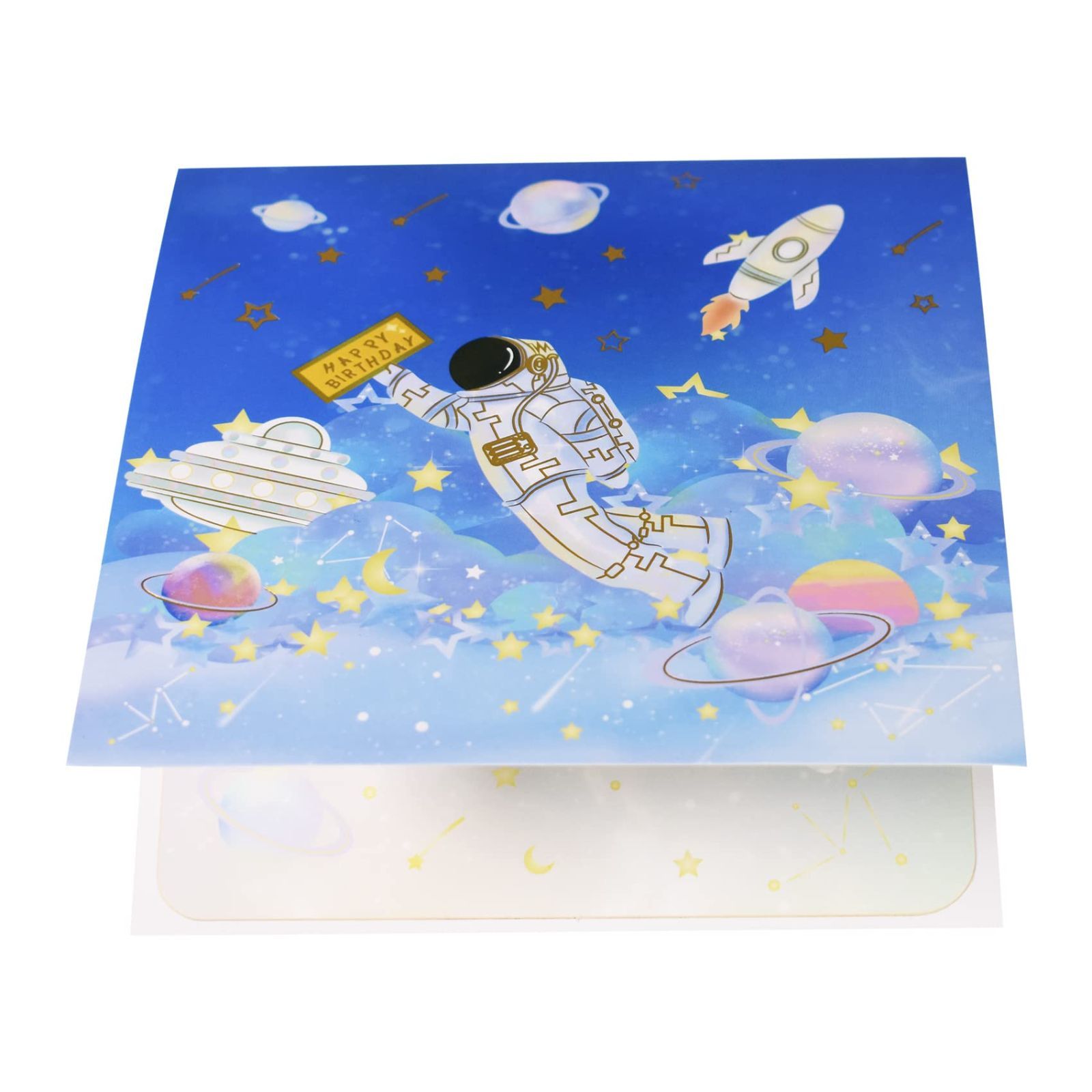 スペースシャトルバースデーカード