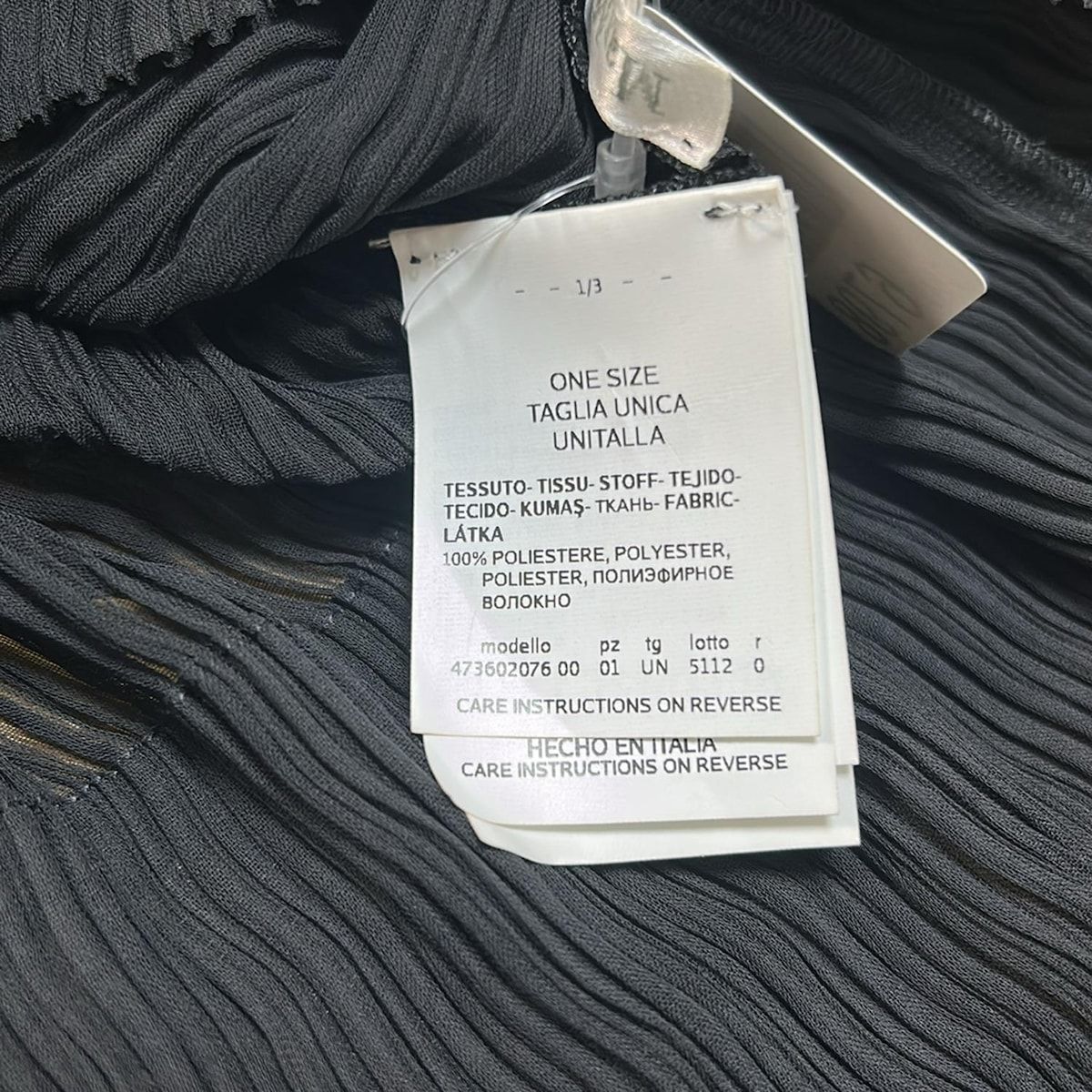  Max Mara マックスマーラ ボレロ レディース - 黒 半袖 プリーツ 長袖 カーディガン ボレロ アンサンブル