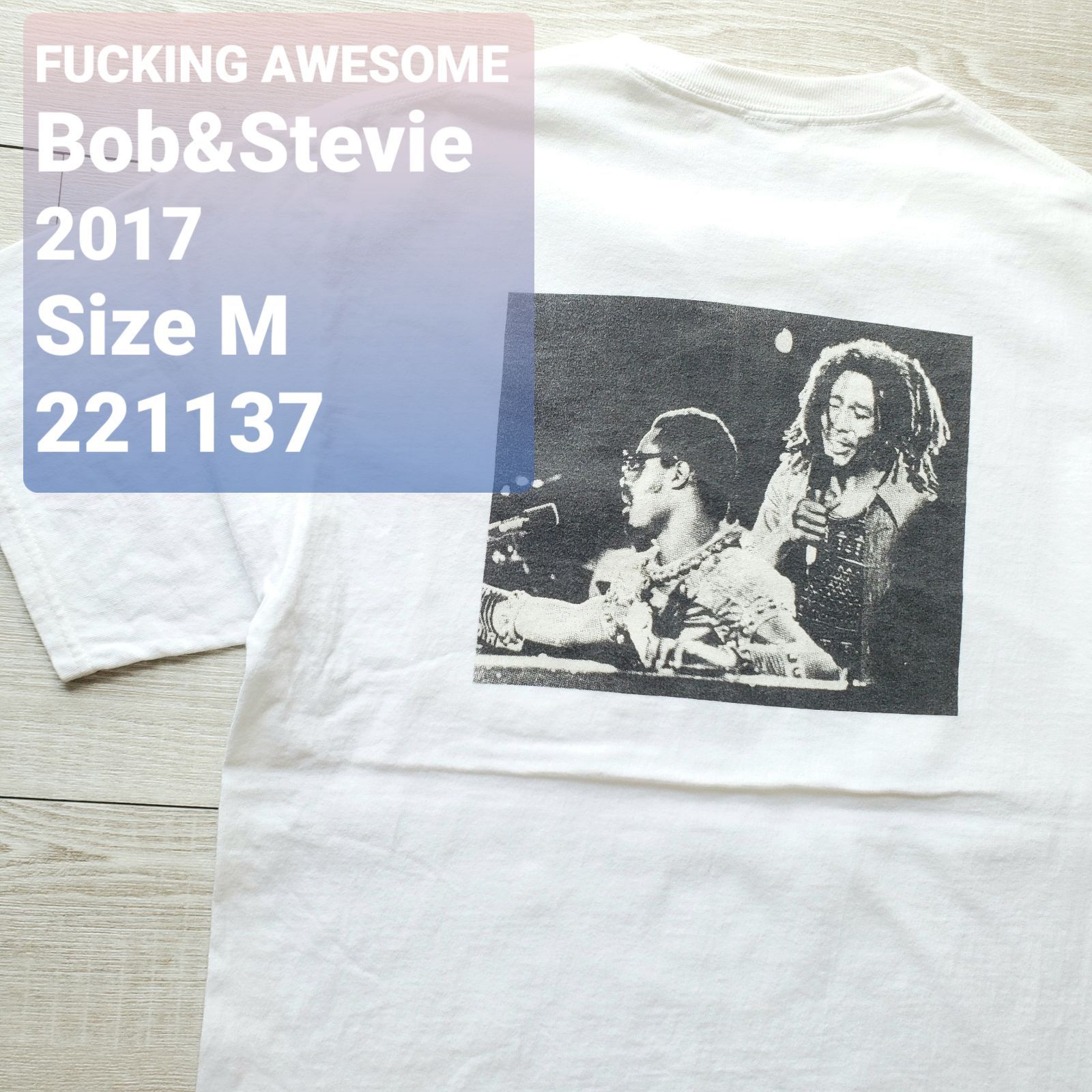 FUCKING AWESOME ファッキンオーサム□良品 17年 Bob&Steve Tee バック