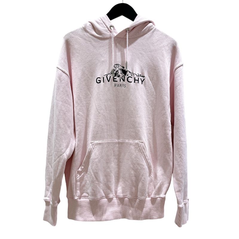 ジバンシィ GIVENCHY ×Disney 101匹わんちゃんロゴスウェットパーカー BWJ01C3ZAS コットン レディース パーカー