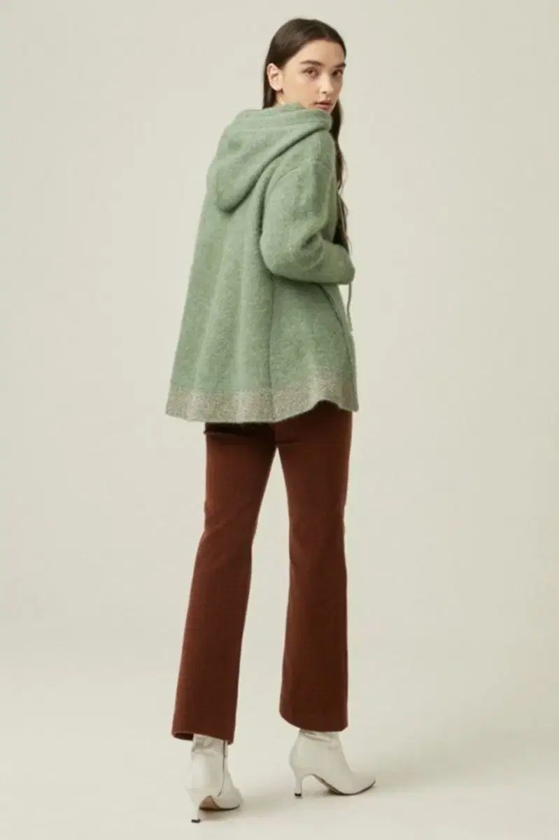 オブジェ アルパカウール WHO ジップアップ パーカ 90サイズ