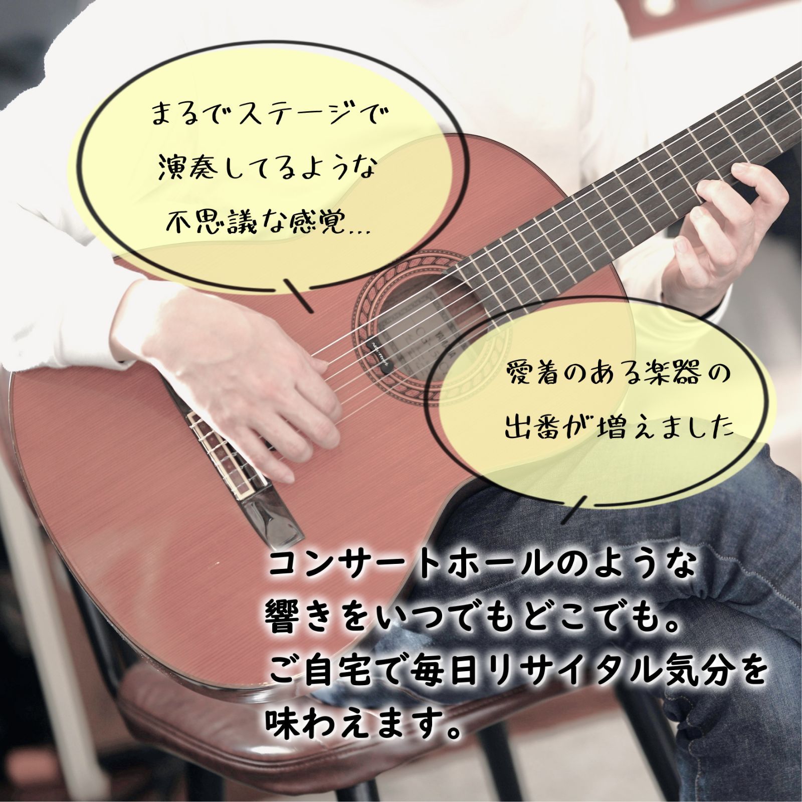 クラシックギター用ナチュリバーブ natu-reverb CG-1 