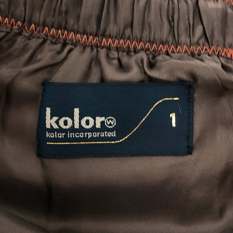 kolor / カラー | 裏地付き 総柄 プリーツロングスカート | 1 | マルチカラー | レディース kolor ⁄ カラー | 裏地付き 総柄 プリーツロングスカート | 1 | マルチ