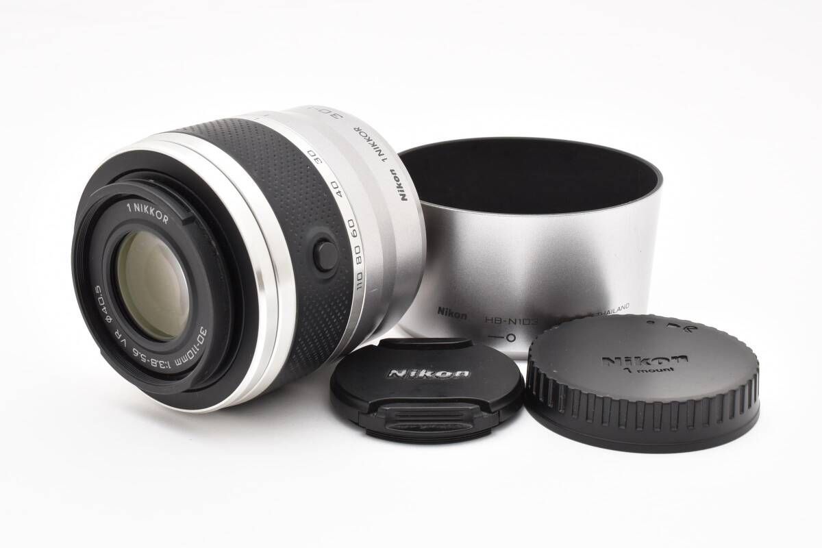良品 Nikon ニコン 1 NIKKOR VR 30-110mm F3.8-5.6 ピンク ズームレンズ フード付240126o : Nikon 1 NIKKOR 30-110mm f⁄3.8-5.6 VR (Black) : Camera
