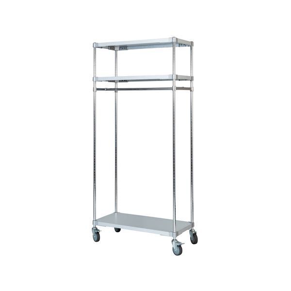 ガルバシェルフ35×90cm 6段・H210cm 組立式 収納棚 46×90cm 6段 H210cm 日本製 耐熱 耐食 長期耐久性 ガルバリウム