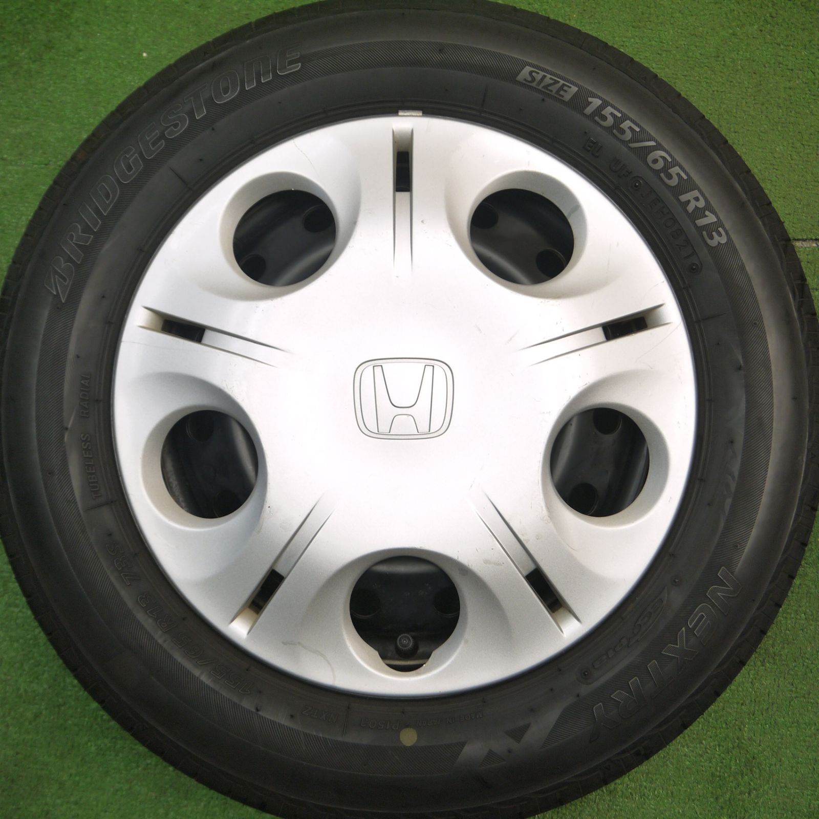 39☆155/65R13 ホンダ純正ホイール ライフ ゼスト ザッツ
