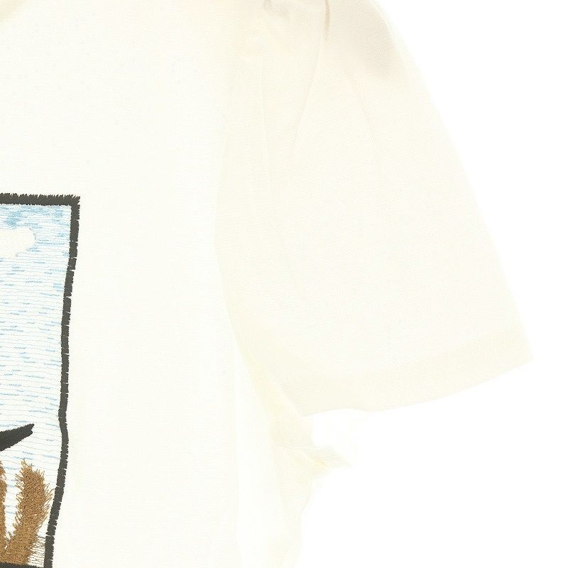 おトク情報がいっぱい！ M'S エムズグレイシー GRACY Tシャツ カットソー 刺繍 23年製 トップス