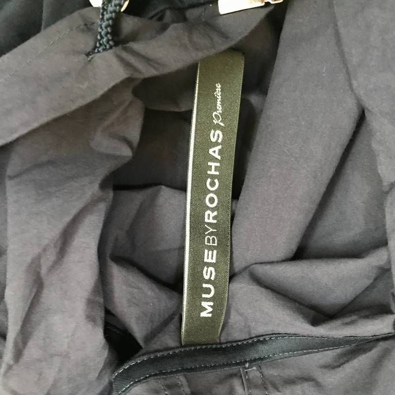 MUSE BY ROCHAS Premiere レリアン 薄手コート ネイビー 9号 GULLKHAN_COM