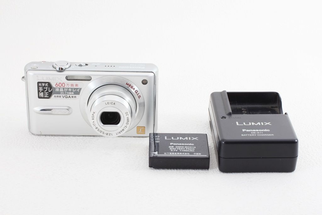 ジャンク Panasonic パナソニック LUMIX DMC-FX9 コンデジ 600万
