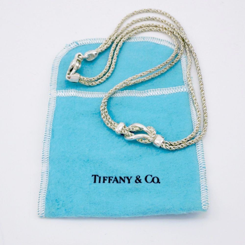 TIFFANY&Co. ティファニー ダブルロープ センターノット ネックレス
