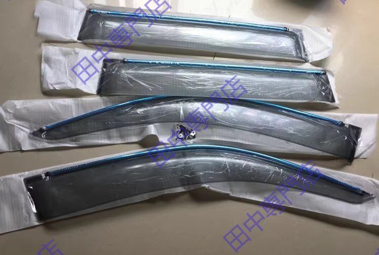 4500ランドクルーザー 4700 レインバイザー LC100 | FJ80 ランドクルーザー 用 ドアバイザー サイドバイザー | 雨よけ