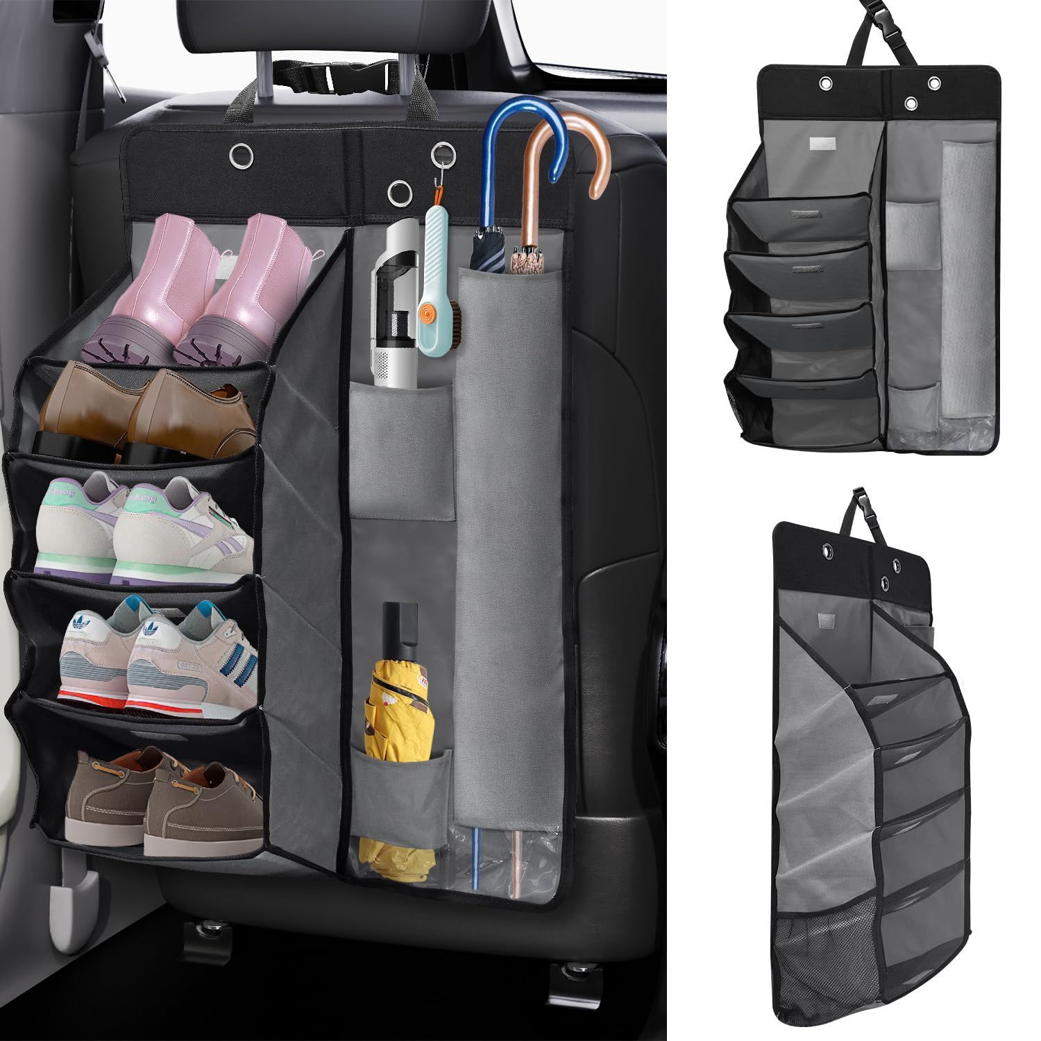 傘立て 傘ホルダー 小物収納グッズ 車用収納ラック靴入れ 下駄箱