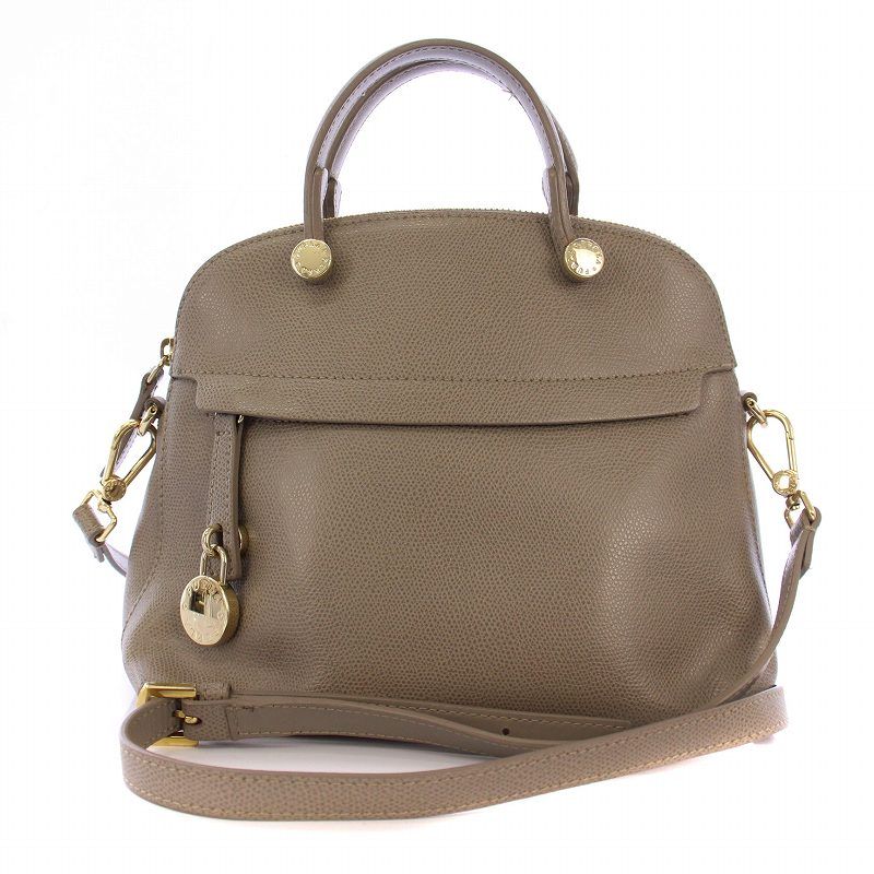 フルラ　FURLA パイパー　ベージュ フルラ ハンドバッグ/ショルダーバッグ バッグ レディース