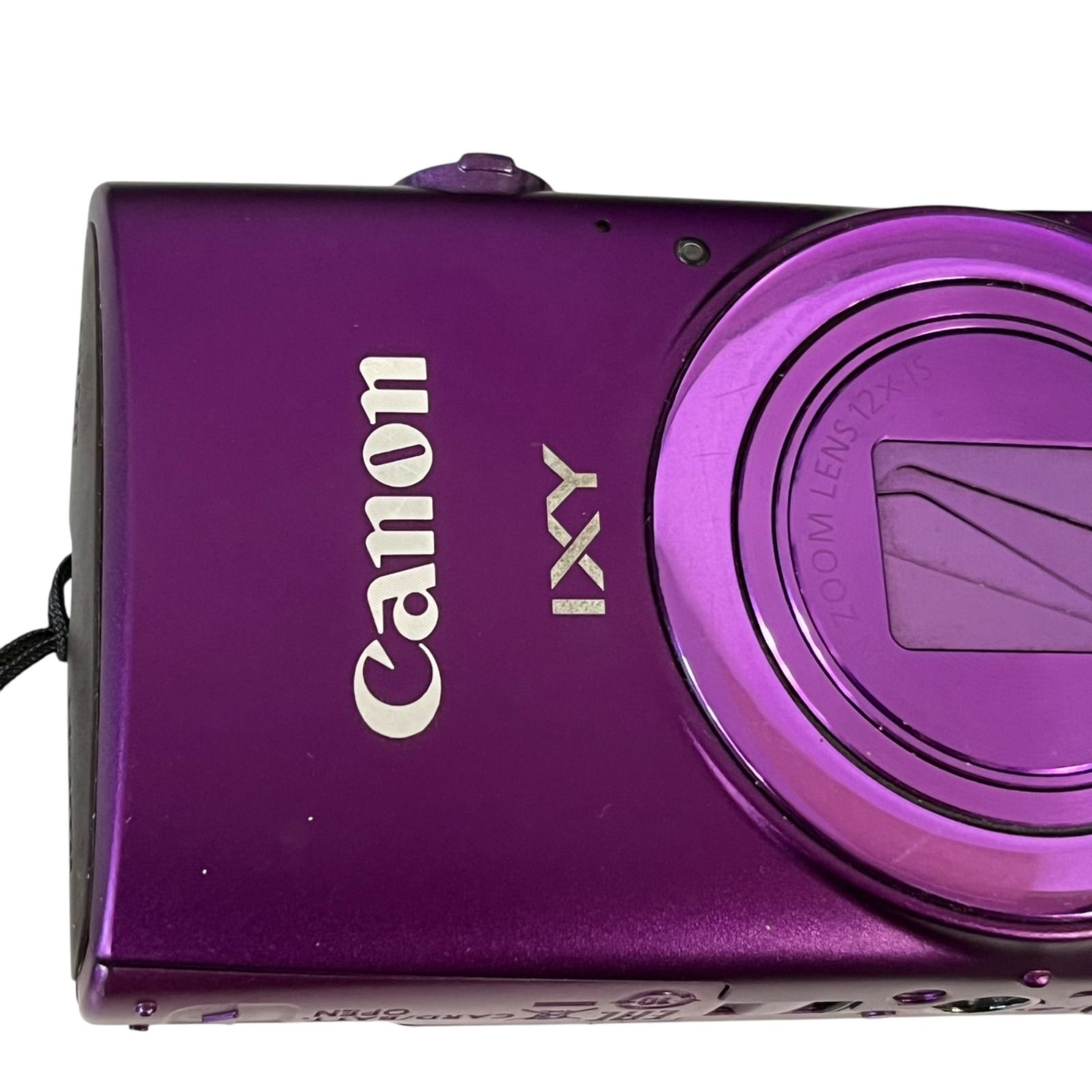 管30611】動作確認済☆CANON キヤノン IXY 630 パープル