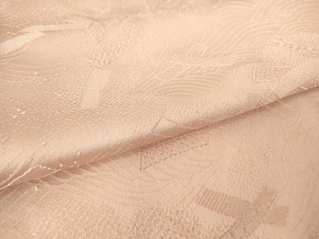 平和屋着物○上質な色無地 飴色 正絹 逸品 DAAV6524ps 平和屋着物