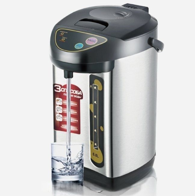 110V 定温水筒 6.8L 大容量 電気ポット 全自動 保温やかん 急速沸騰