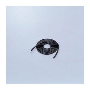 (まとめ)エレコム ゴチャゴチャなケーブルを整理するチューブ BST-4BK【×