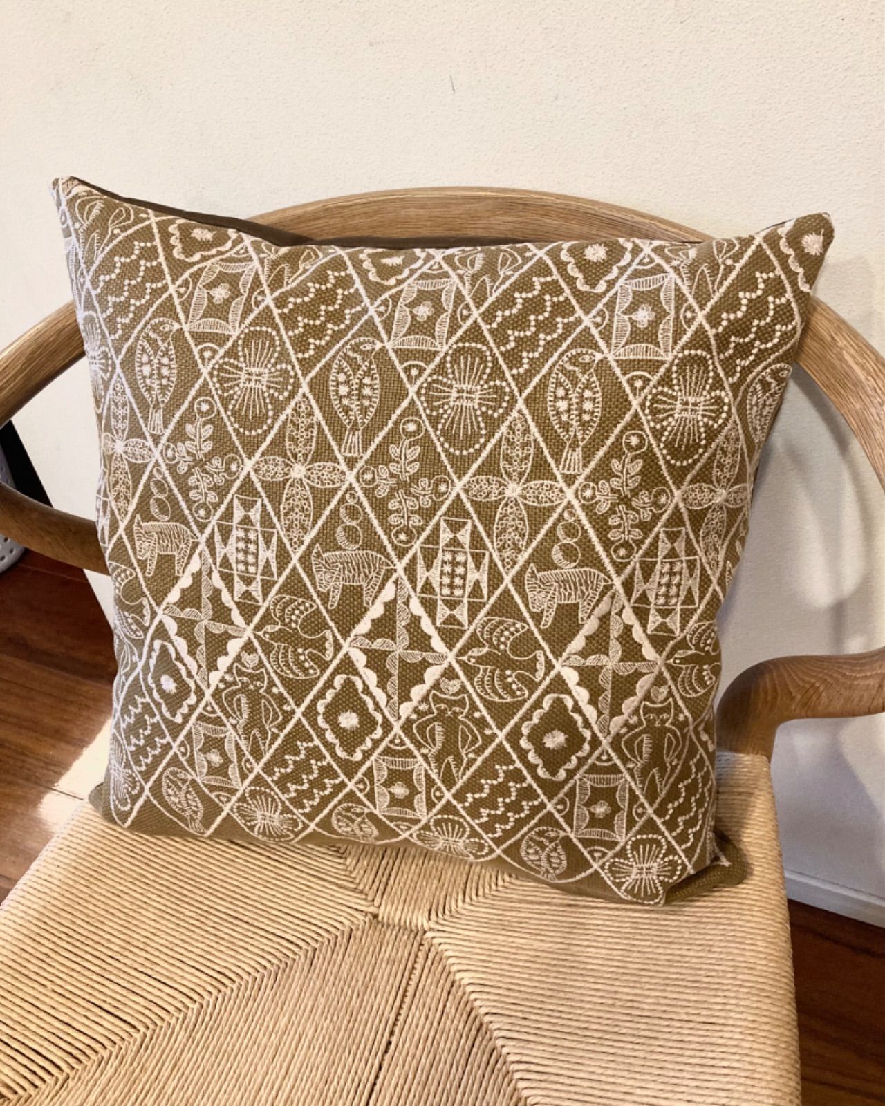 ミナペルホネン rosy クッション　45x45 rosy クッションカバー - minä perhonen