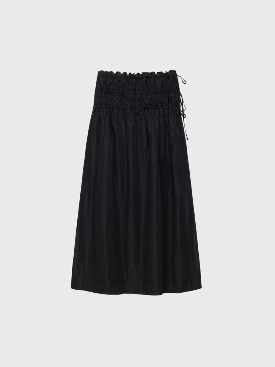 モノハ monoha Silky shirring skirt シャーリング スカート
