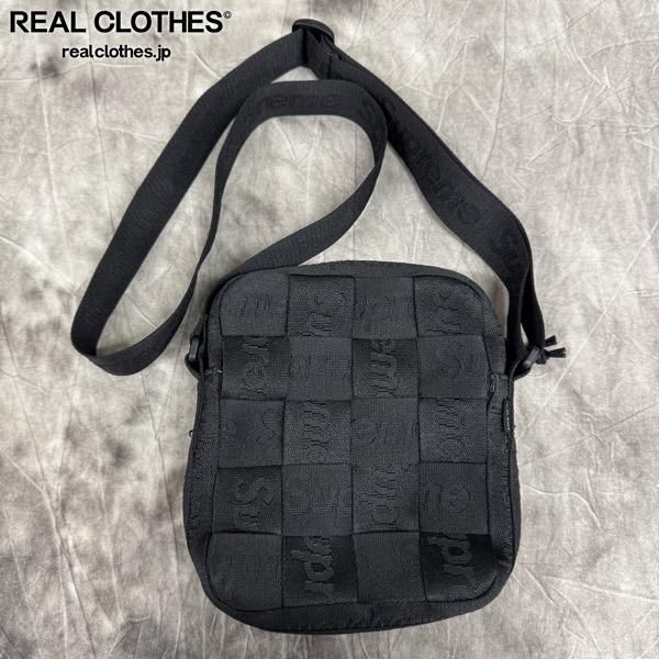 Supreme/シュプリーム【23SS】Woven Shoulder Bag/ロゴ ウーブン