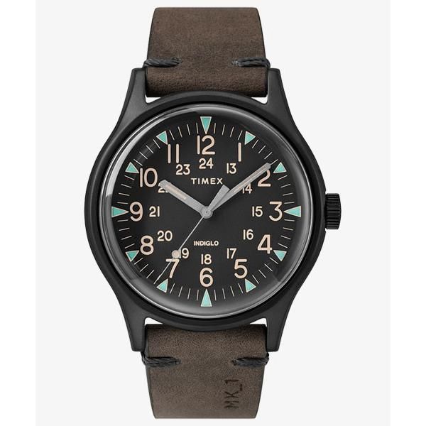 タイメックス　TIMEX MK1 スチール 40mm ブラック レザー　TW2R96900 正規品【数量限定特価】