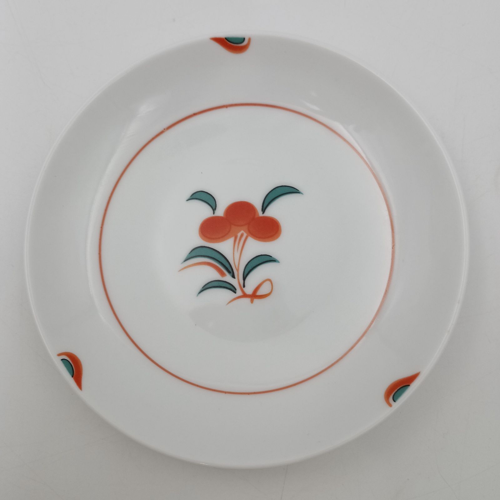 九谷焼銘々皿　赤絵花紋色彩絵　4枚セット 九谷焼 赤絵絵変り花銘々皿（5枚組） |ダイニング | WAKO公式