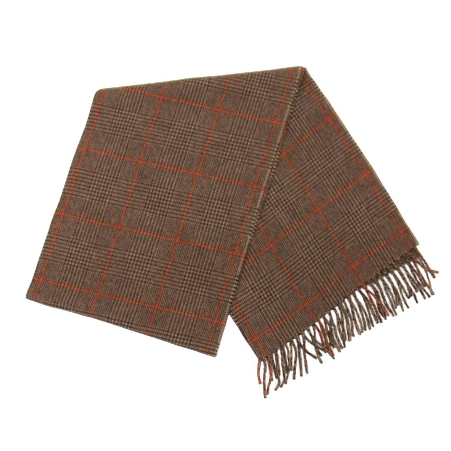 Fendi チェック柄マフラー ブラウン系 FENDI フェンディ マフラー