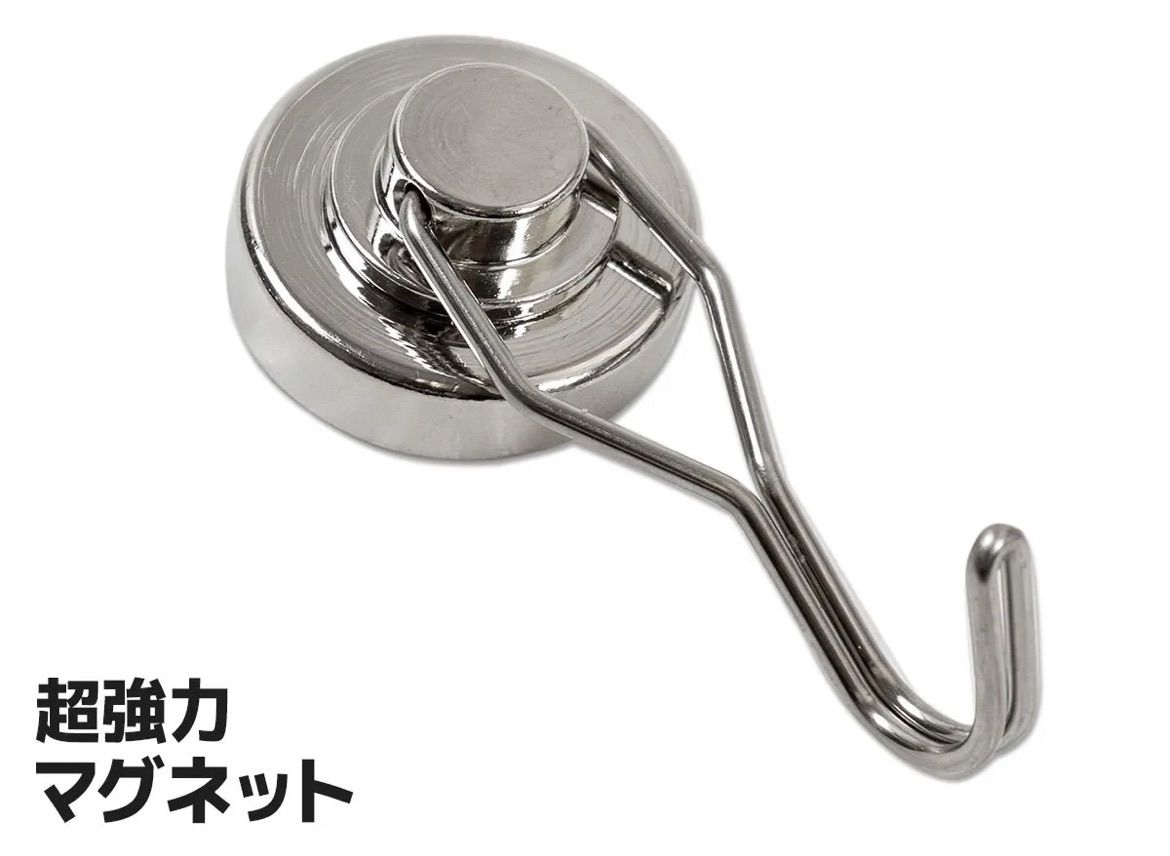 新作 マグネットフック 超磁力 マグネットリング 直径32mm 耐荷重垂直 