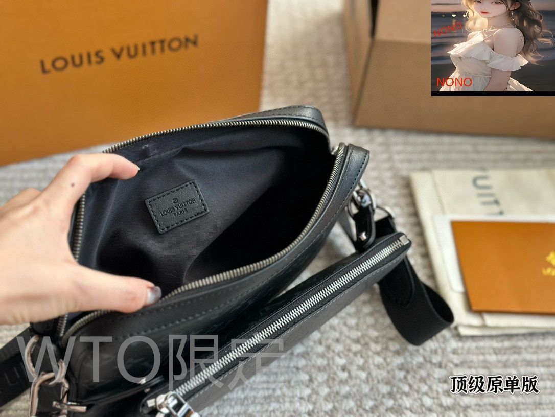 プロフ読んで下さいです。 ルイヴィトン　トリオメッセンジャーBag トリオ・メッセンジャー モノグラム・シャドウ｜ルイ・ヴィトン