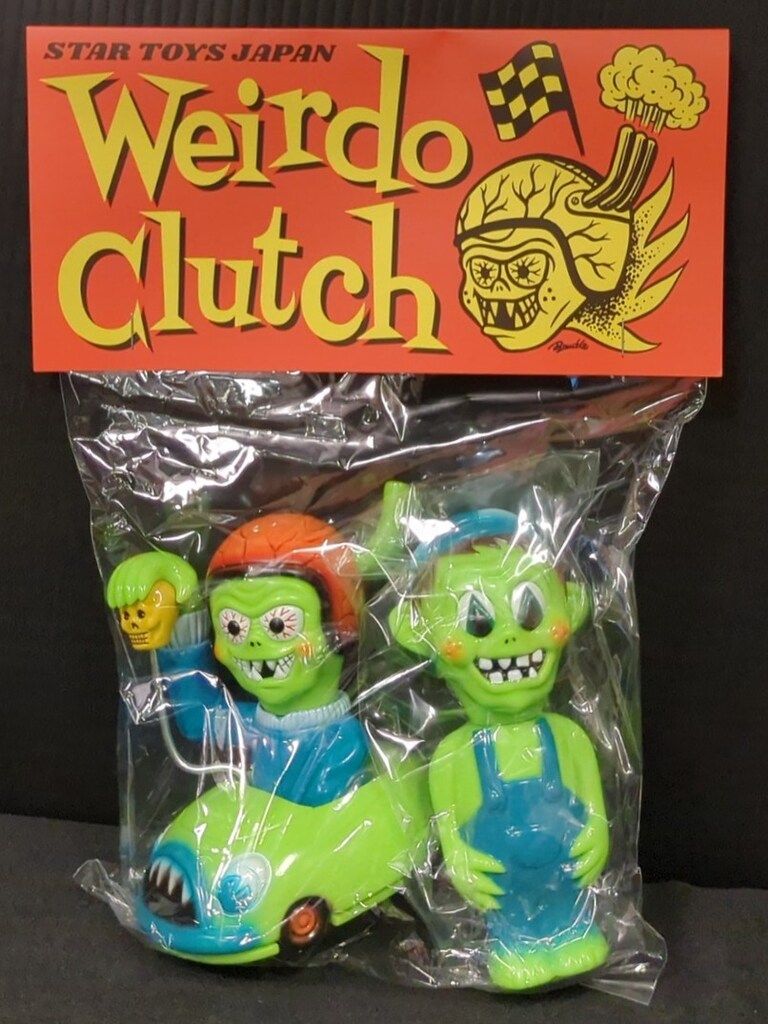 STAR TOYS JAPAN KNUCKLE⁄Little Chop Design WEIRDO CLUTCH 赤成型